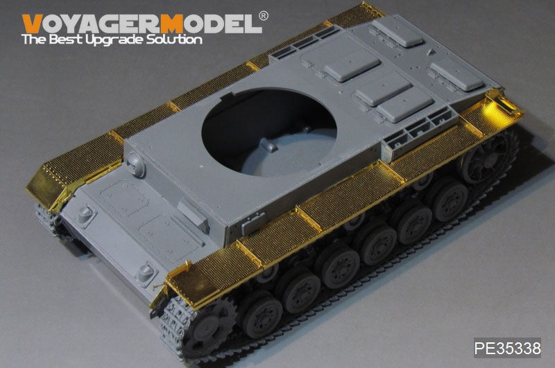 Voyager Model PE35338 WWII German Pz.KPfw.III L-N version/StuG.III F8 Version Fenders For DRAGON 1/35 – immagine 3