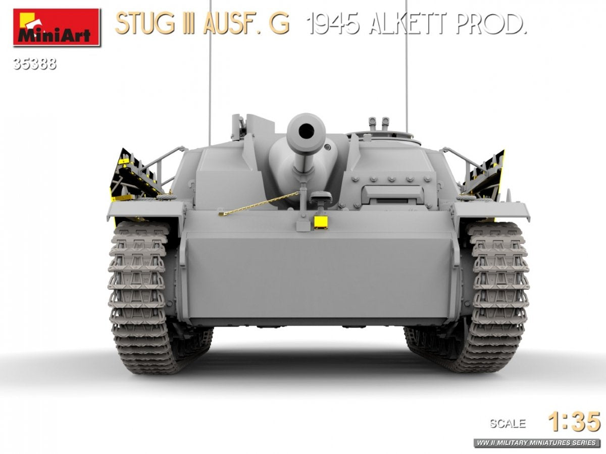 MiniArt 35388 STUG III AUSF. G 1945 ALKETT PROD. 1/35 – immagine 11