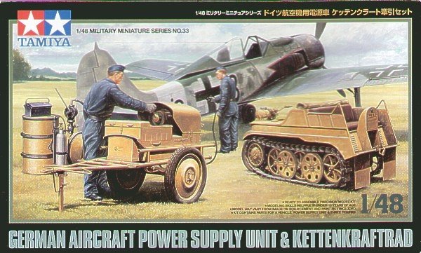 Tamiya 32533 Unité d'alimentation électrique pour avion allemand (1/48) 
