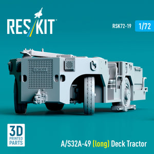 RESKIT RSK72-0019 A/S32A-49 (long) Deck Tractor (3D Printed model kit) 1/72 – imagen 3