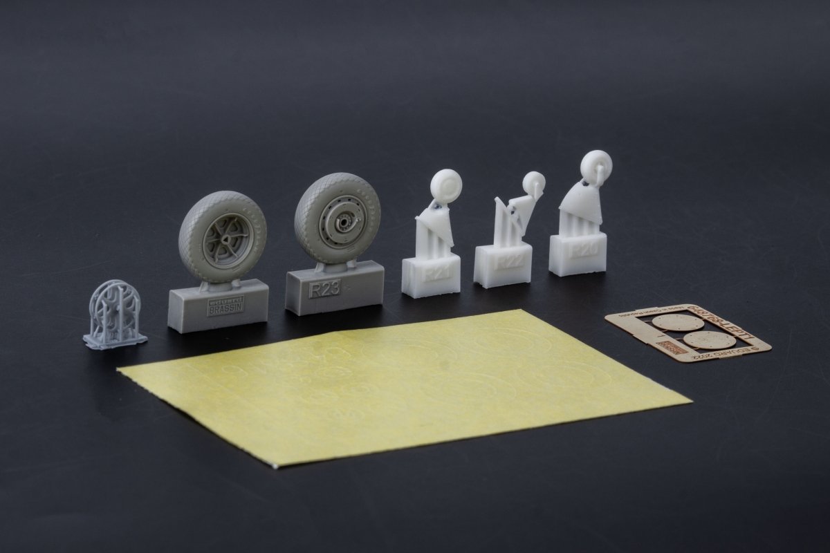 Eduard 648816 F4F-4 wheels late EDUARD 1/48 – immagine 3