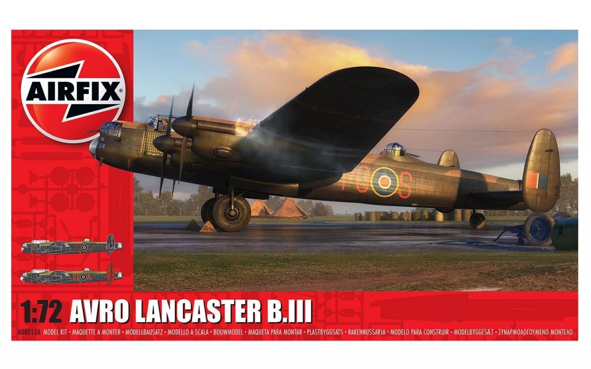 Airfix 08013A Avro Lancaster B.I(F.E.)/B.III 1/72