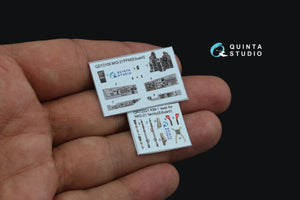 Quinta Studio QD72109 MiG-21PFM Gray panels 3D-Printed &amp;amp; coloured Interior on decal paper (Eduard) 1/72 – Bild 4