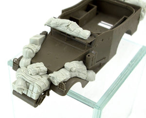 Panzer Art RE35-707 M3A1 &amp;quot;Scout car&amp;quot; stowage set (US ARMY) 1/35