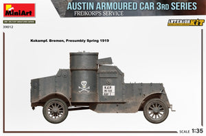 MiniArt 39012 AUSTIN ARMOURED CAR 3rd SERIES: FREIKORPS SERVICE. INTERIOR KIT 1/35 – Bild 5