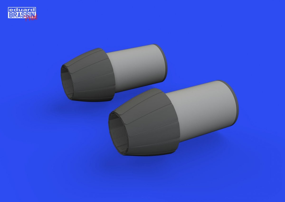 Eduard 648797 F/ A-18E, F exhaust nozzles PRINT MENG 1/48 – immagine 2