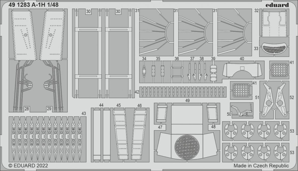 Eduard 491283 A-1H TAMIYA 1/48 – zdjęcie 2