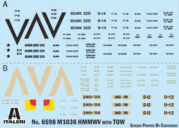 Italeri 6598 HMMWV M1036 TOW Carrier 1/35 – immagine 5