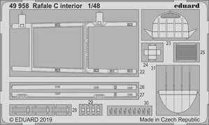 Eduard 49958 Rafale C interior 1/48 REVELL – Bild 2
