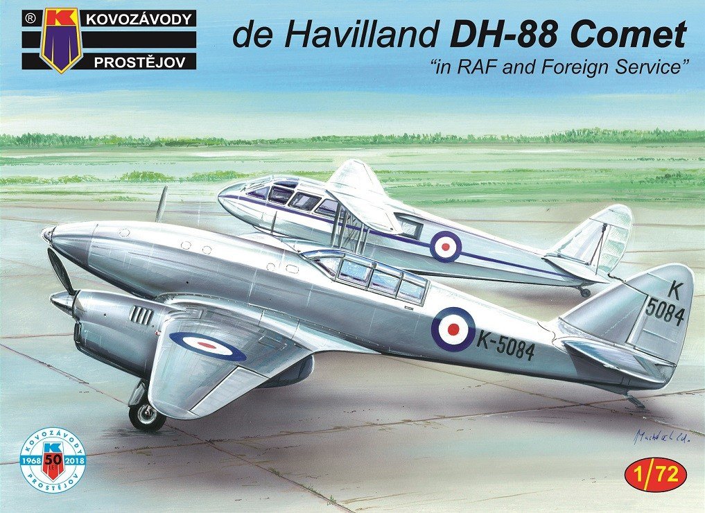 Kozavody Prostejov KPM0101 DH-88 Comet au service de la RAF et à l'étranger (1/72)