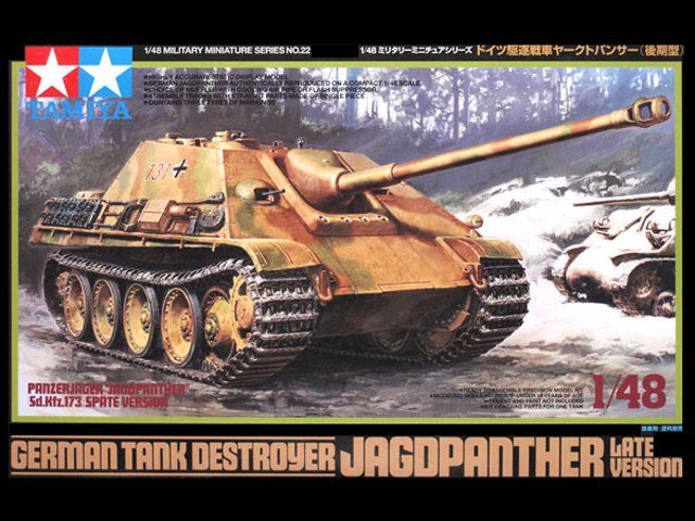 Tamiya 32522 Chasseur de chars allemand Jagdpanther Version tardive
