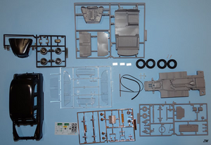 Aoshima 05967 FX-4 London Black Cab 1/24 – imagen 2