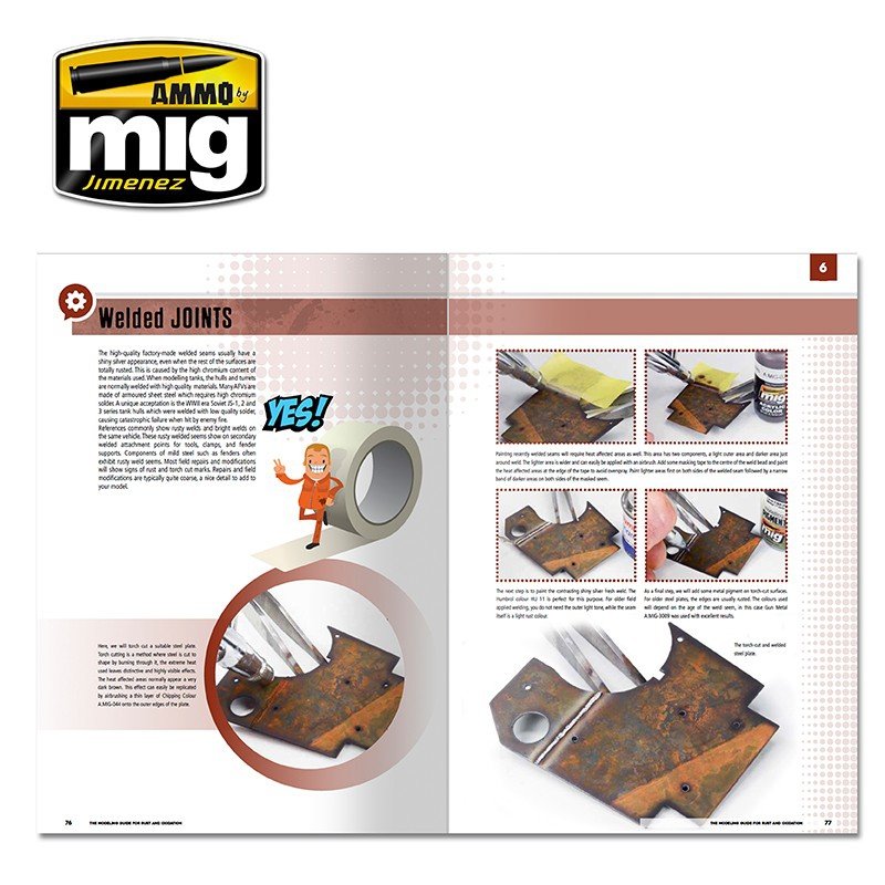 AMMO of Mig Jimenez 6098 THE MODELING GUIDE FOR RUST AND OXIDATION (English) – Bild 4
