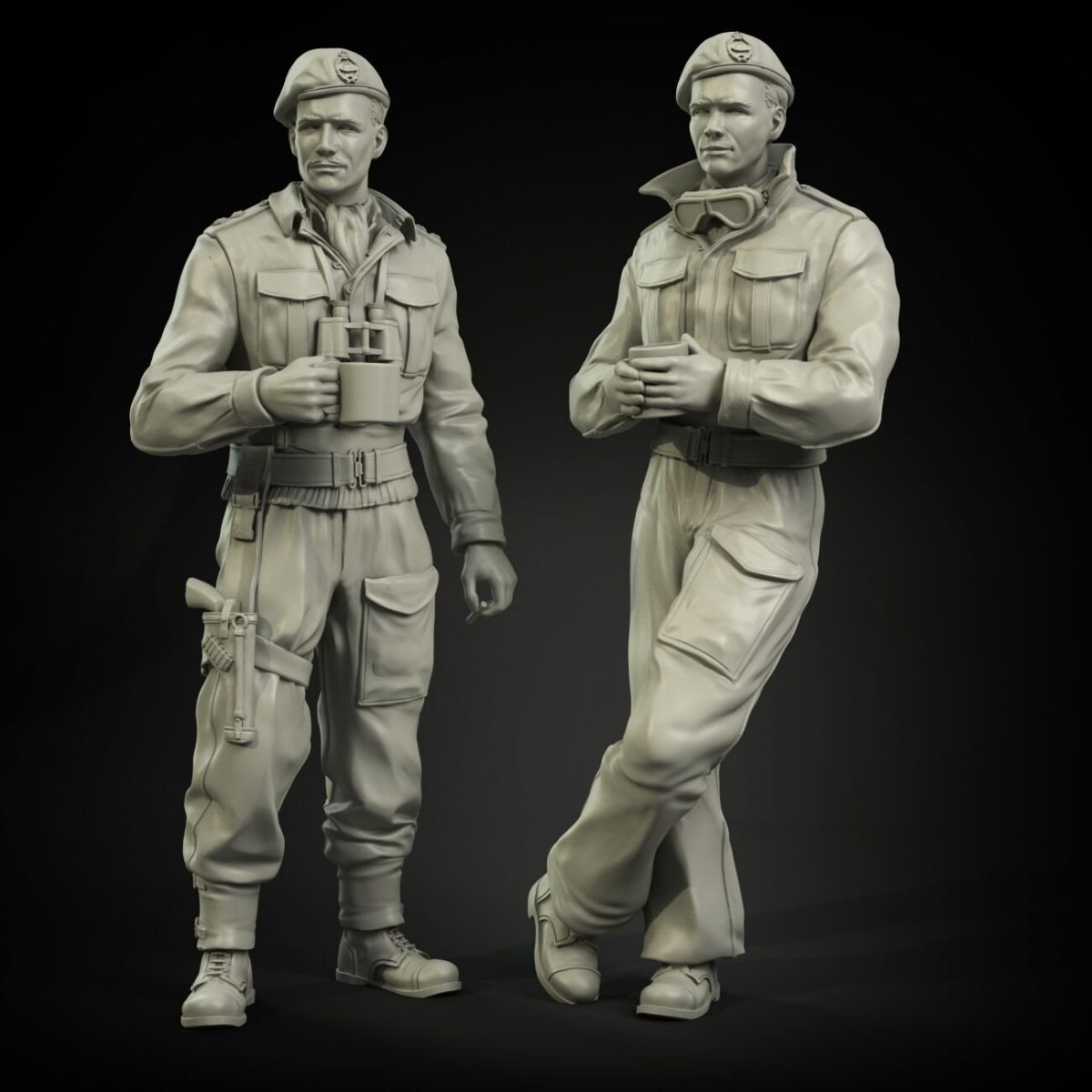 Panzer Art FI35-047 Camions-citernes britanniques RAC Afrique du Nord/Italie, set 1/35