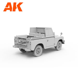 AK Interactive AK35012 LAND ROVER 88 SERIES IIA ROVER 8 1/35 – immagine 6