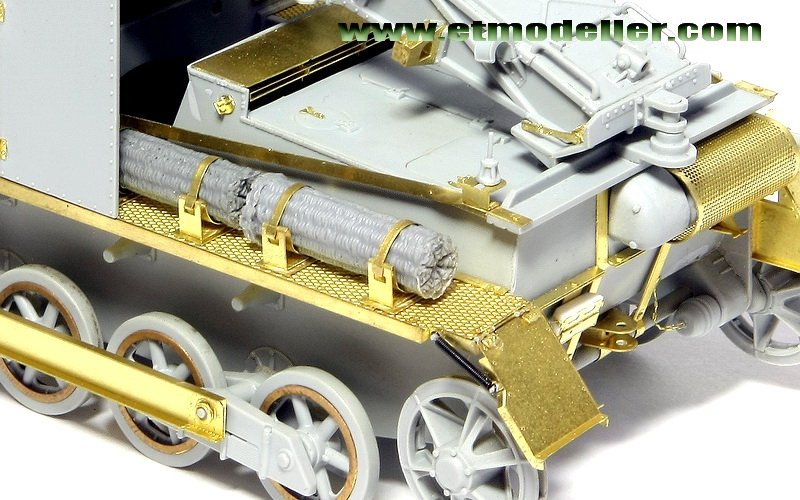 E.T. Model E35-007 WWII German Pz.Kpfw.I Ausf.B 15cm &amp;quot;BISON&amp;quot; (For DRAGON 6259) 1/35 – imagen 6
