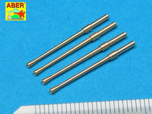 Aber A32014 Set of 4 barrels for Japanese 20 mm Type 99 aircraft machine cannons 1/32 – image 2