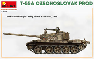 Miniart 37084 T-55A CZECHOSLOVAK PRODUCTION 1/35 – immagine 5