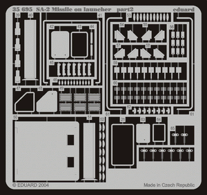 Eduard 35695 SA-2 Missile sur lanceur 1/35 Trumpeter – image 2