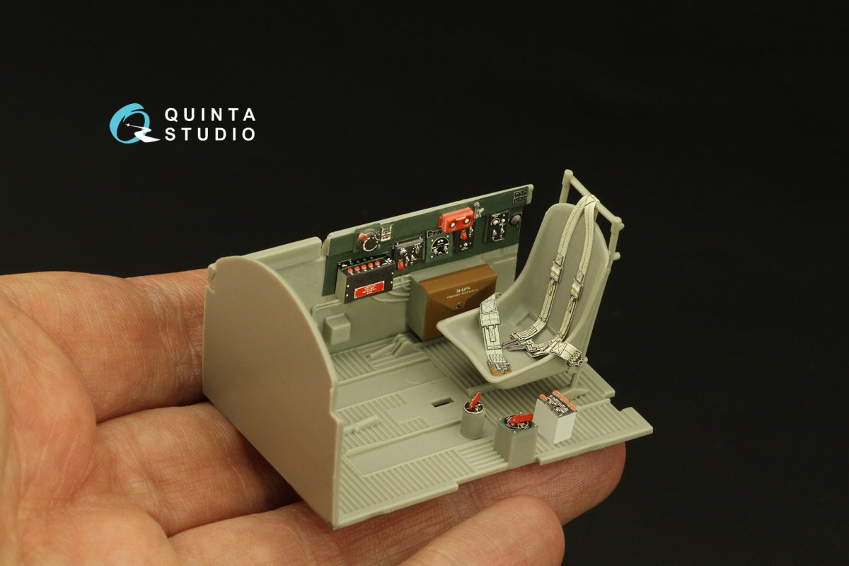 Quinta Studio QD32190 P-47N Thunderbolt 3D-Printed coloured Interior on decal paper (Trumpeter) 1/32 – imagen 7