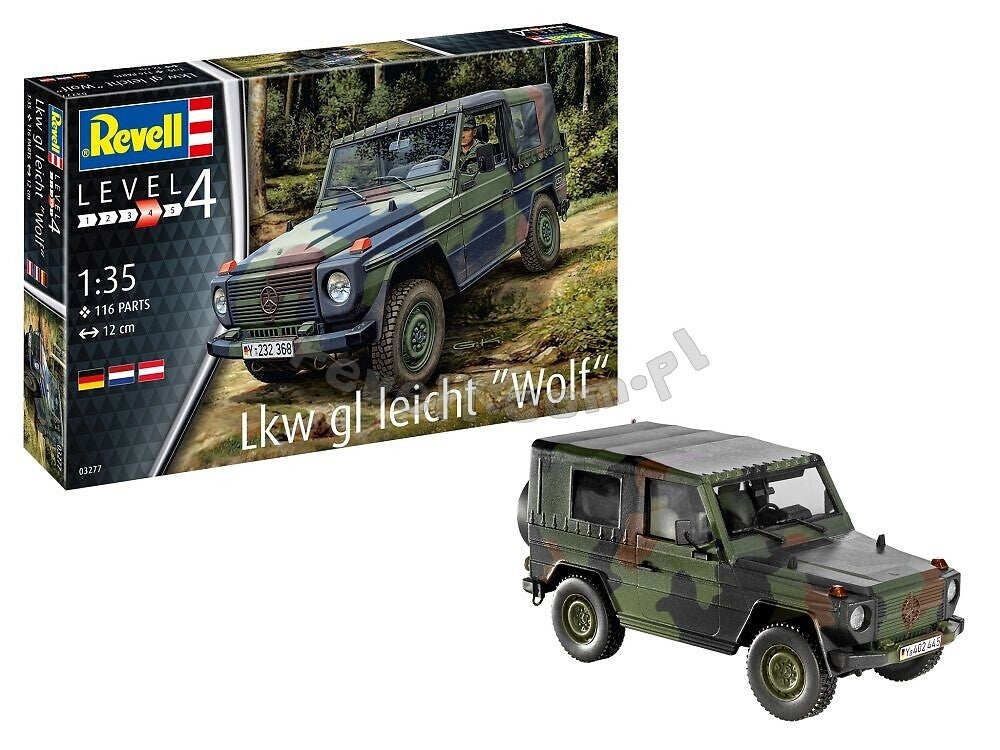 Revell 63277 Lkw gl leicht Wolf Maquette 1/35 – image 2