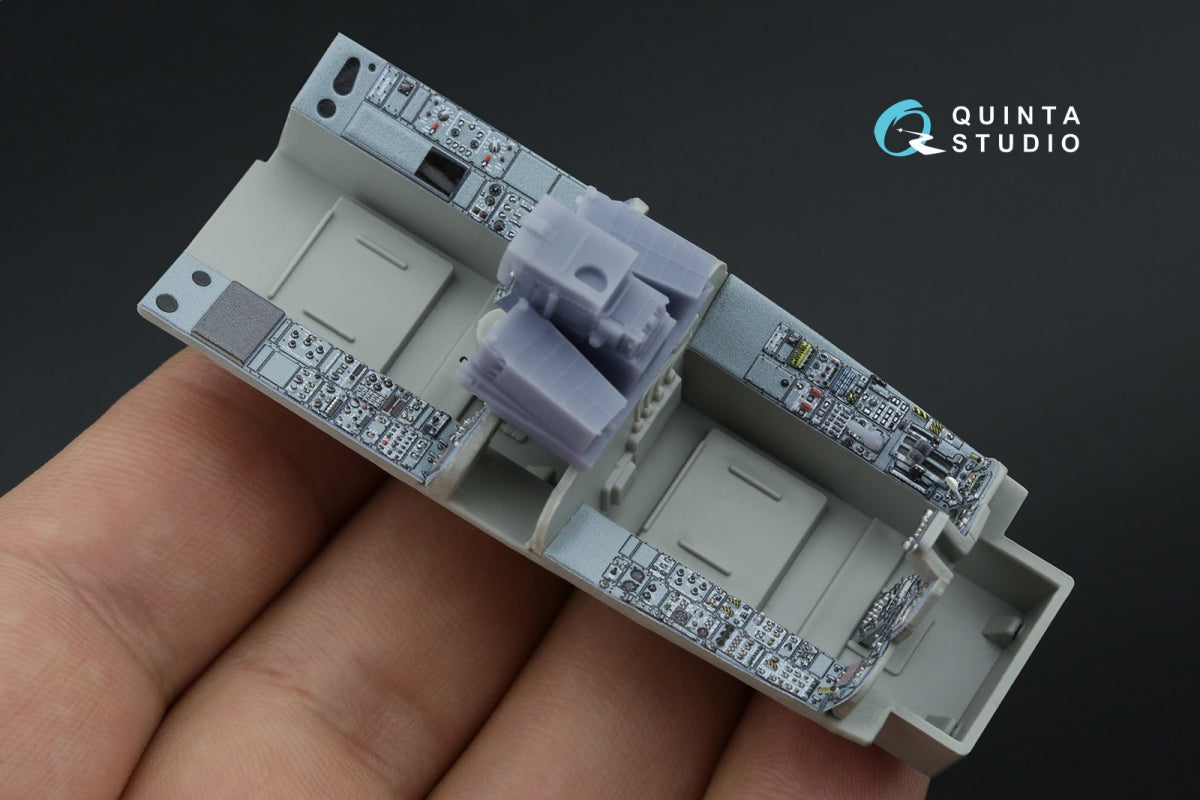 Quinta Studio QDS+48520 Tornado Gr.1 3D-Printed coloured Interior on decal paper (Italeri) (small version) (with 3D-printed resin parts) 1/48 – immagine 10
