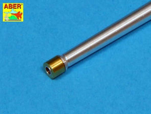 Aber 35L-138 U.S 76 mm M1A2 barrel with thread protector for Sherman M4 series tanks with M62 mount Tasca 1/35 – immagine 4