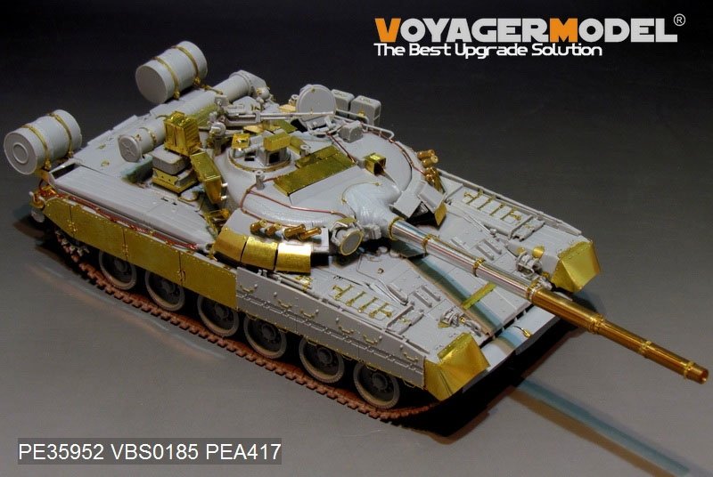 Voyager Model PE35952 Modern Russian T-80U Main Battle Tank （smoke discharger include）For TRUMPETER 09525 1/35 – immagine 6