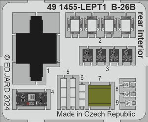 Eduard 491455 B-26B intérieur arrière ICM 1/48