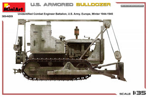 MiniArt 35403 U.S. ARMORED BULLDOZER 1/35 – imagen 6