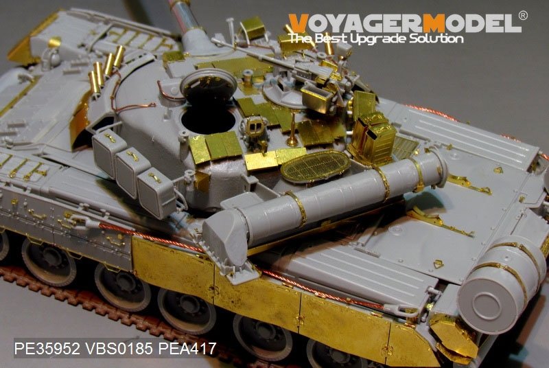 Voyager Model PE35952 Modern Russian T-80U Main Battle Tank （smoke discharger include）For TRUMPETER 09525 1/35 – immagine 17