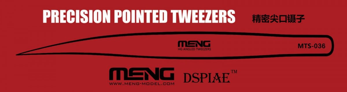 Meng Model MTS-036 Precision Pointed Tweezers (Precyzyjne szpiczaste szczypce) – Bild 2