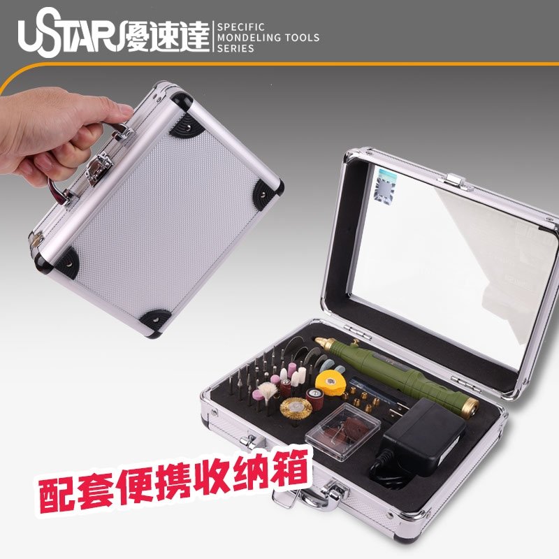 U-Star UA-91635 Mini Charging Type Grinding Machine Set - szlifierka ręczna – immagine 4