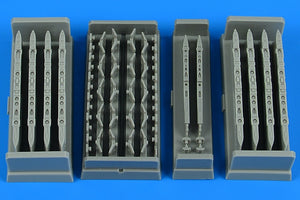 Aires 4907 Su-25 Frogfoot wing pylons - early 1/48 Zvezda