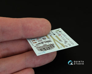 Quinta Studio QD48072 Il-2 Single seat 3D-Printed &amp;amp; coloured Interior on decal paper (for kit) 1/48 – immagine 3