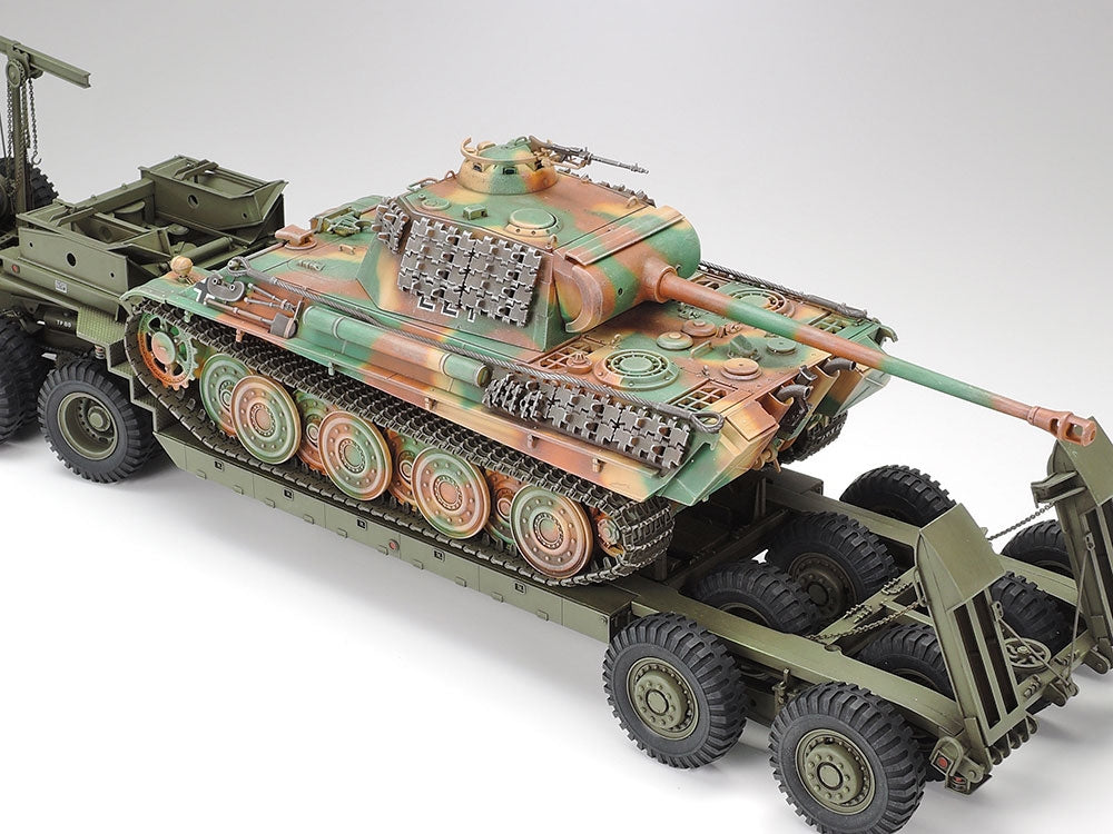 Tamiya 35230 U.S. 40 Ton Tank Transporter &amp;quot;Dragon Wagon&amp;quot; 1/35 – immagine 12
