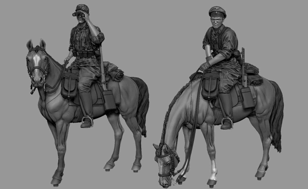 Panzer Art FI35-225 Cavaliers de la 8e division Waffen-SS, set Floryan Geier au 1/35  – image 3