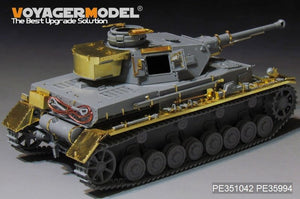 Voyager Model PE351042 WWII German Pz.Kpfw.IV Ausf.F2 Basic For Border BT-003 1/35 – immagine 8