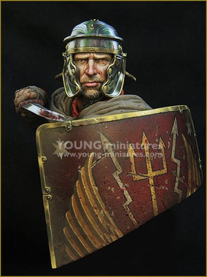 Young Miniatures YH1854 ROMAN LEGIONARY 1st Century 1/10 – immagine 2