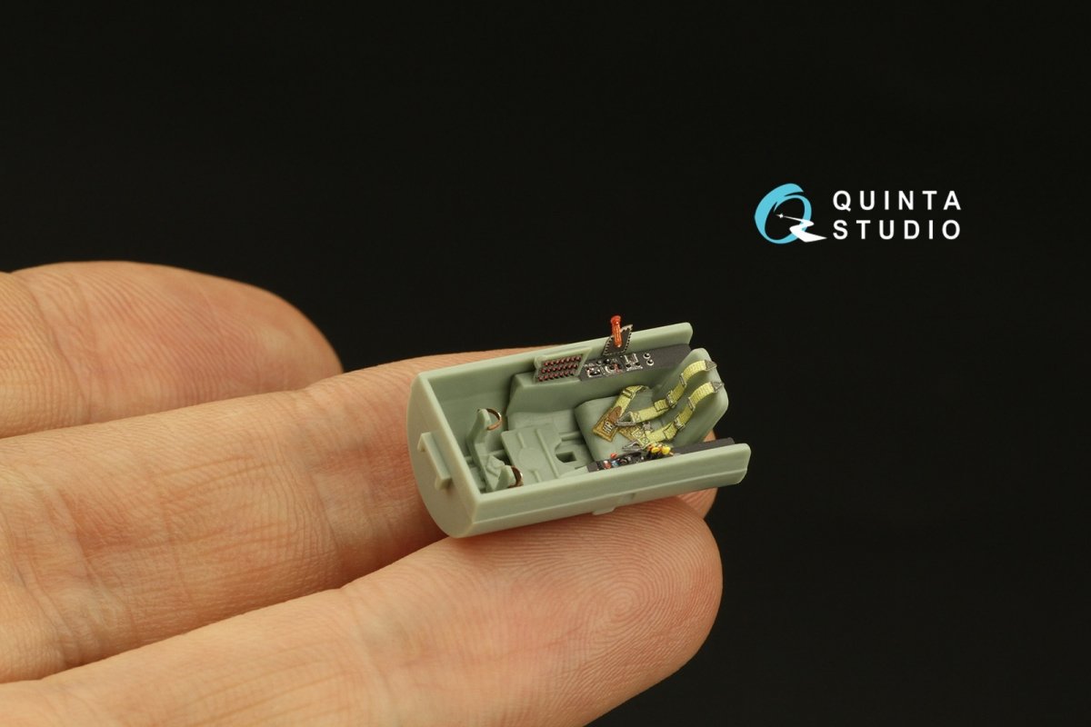 Quinta Studio QD72047 Me-262A 3D-Printed &amp;amp; coloured Interior on decal paper (Academy) 1/72 – Bild 8