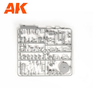 AK Interactive AK35504-A PZ.KPFW.IV AUSF.D AFRIKA KORPS + DAK PANZERFAHRER 1/35 – immagine 11