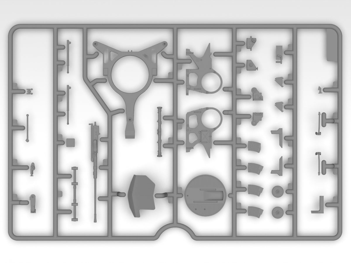 ICM 35718 2 cm Flak 38 with Crew 1/35 – immagine 7