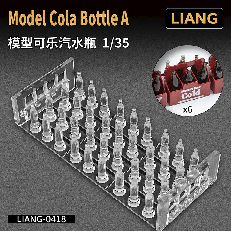 Modèle imprimé en 3D Liang 0418 Bouteille de cola A x 36 1/35