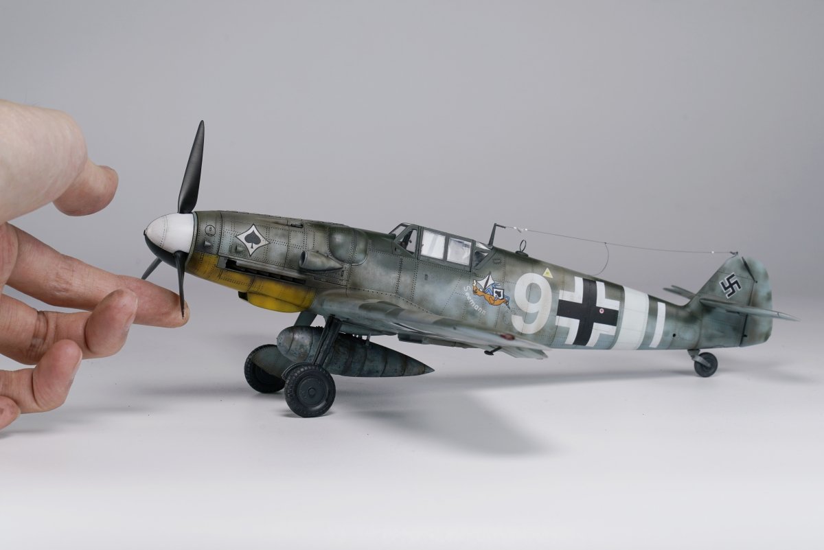 Border Model BF-001 Messerschmitt BF109G-6 &amp;quot;Gustav&amp;quot; 1/35 – Bild 13
