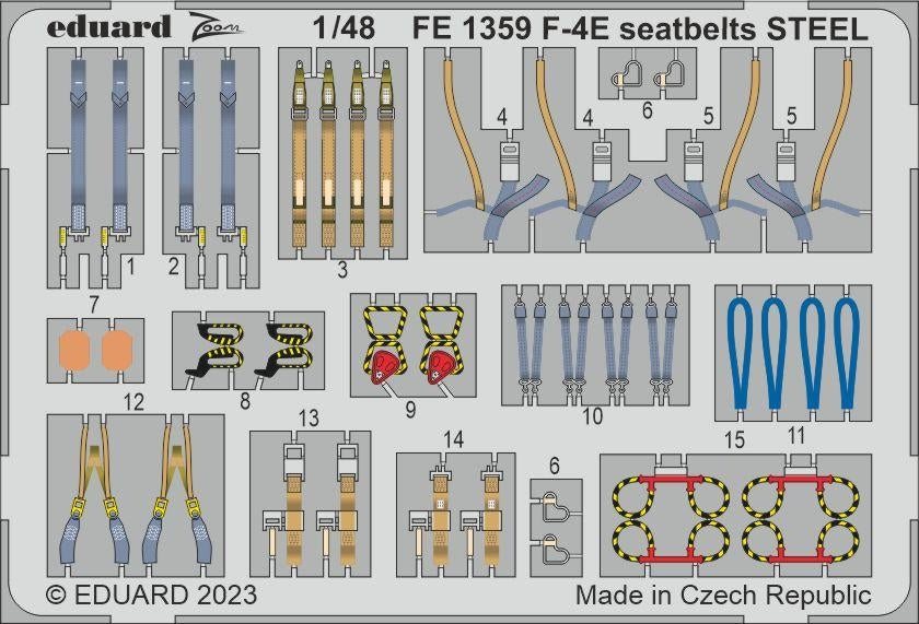 Eduard BIG49382 F-4E Meng 1/48 – immagine 7