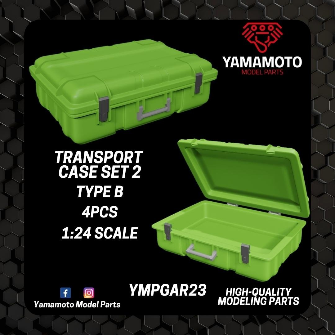 Yamamoto YMPGAR23 Transport Case Set 2 - Type B 1/24 – Bild 3