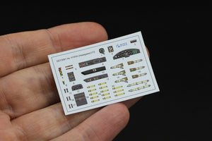 Quinta Studio QD72081 He 111 P/H 3D-Printed &amp;amp; coloured Interior on decal paper (Hasegawa) 1/72 – imagen 2