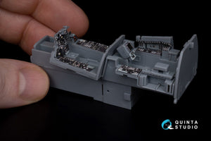 Quinta Studio QDS-48245 F-4EJ Kai 3D-Printed &amp;amp; coloured Interior on decal paper (ZM SWS) (Small version) 1/48 – Bild 9