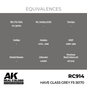 AK Interactive RC914 Have Glass Grey FS 36170 17 ml – immagine 3