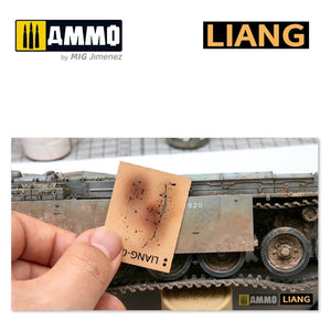 Liang 0001 Weathering Airbursh Stencils – Bild 3